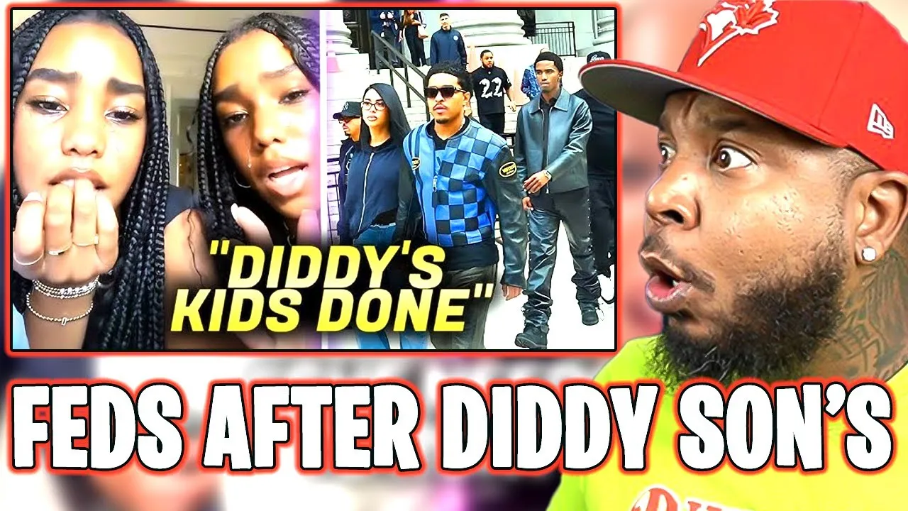 Diddy's Daughters CRIES After FEDS Seize Their Phones | Justin & Christian  Combs RUN!!!!!!