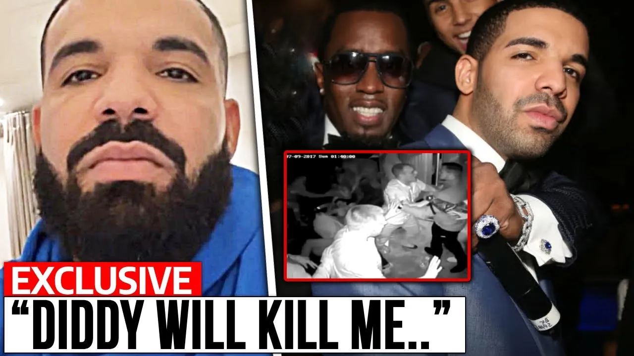 Drake Is On The Run from Diddy After Feds Leaked CCTV Fre8kout! - YouTube