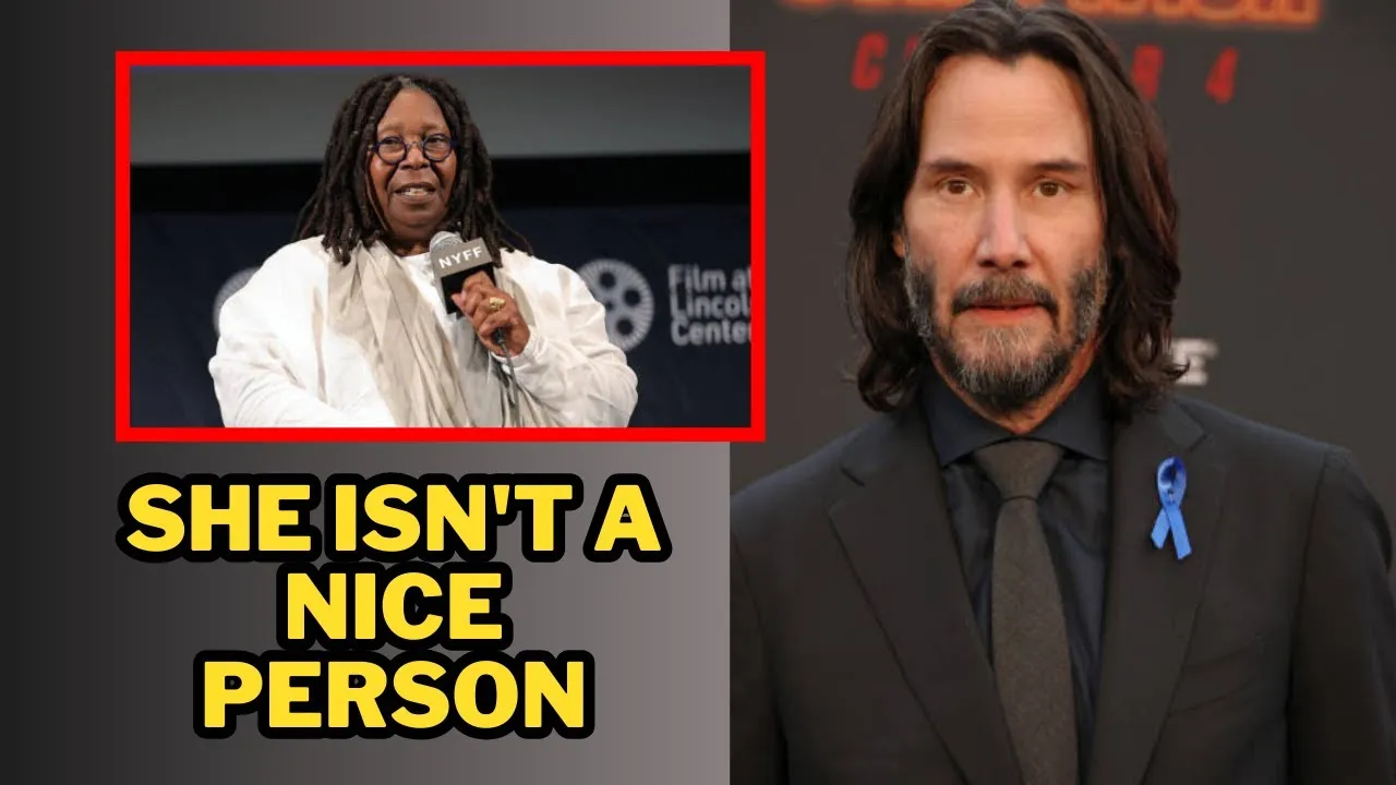 Keanu Reeves fails to give Whoopi Goldberg's Legacy Award!!! - YouTube