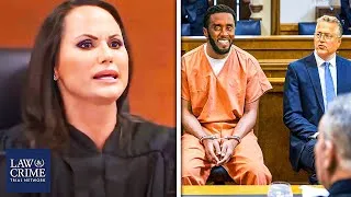 Judge LOSES IT At Diddy For Smirking During Court Trial.. - YouTube