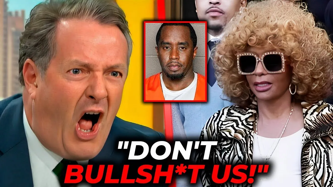 Piers Morgan DESTROYS Diddy's Mom on Live TV For DEFENDING Her Son The  R@PIST!