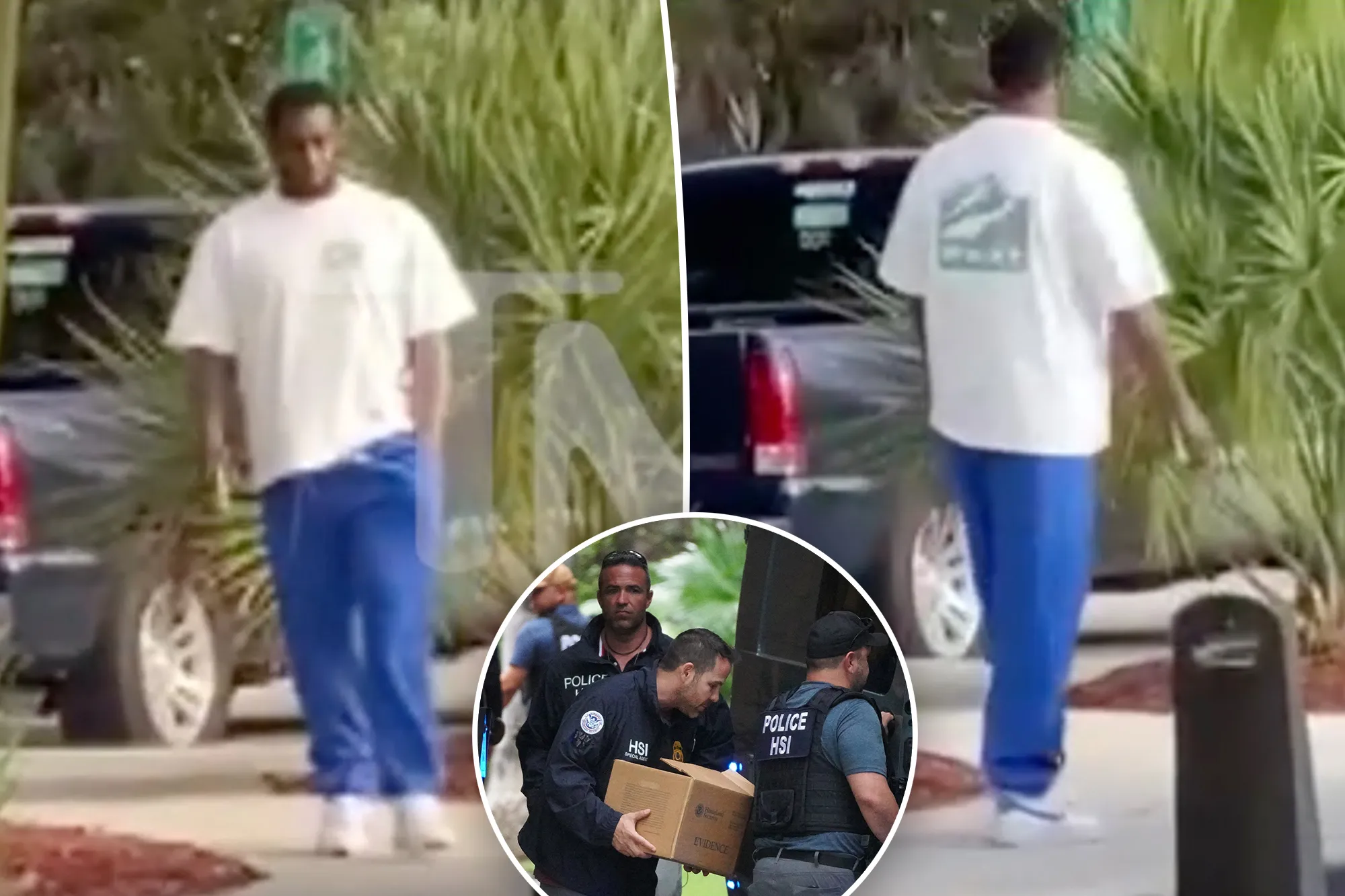 Sean 'Diddy' Combs seen for first time in video outside Miami airport after  homes get raided by feds