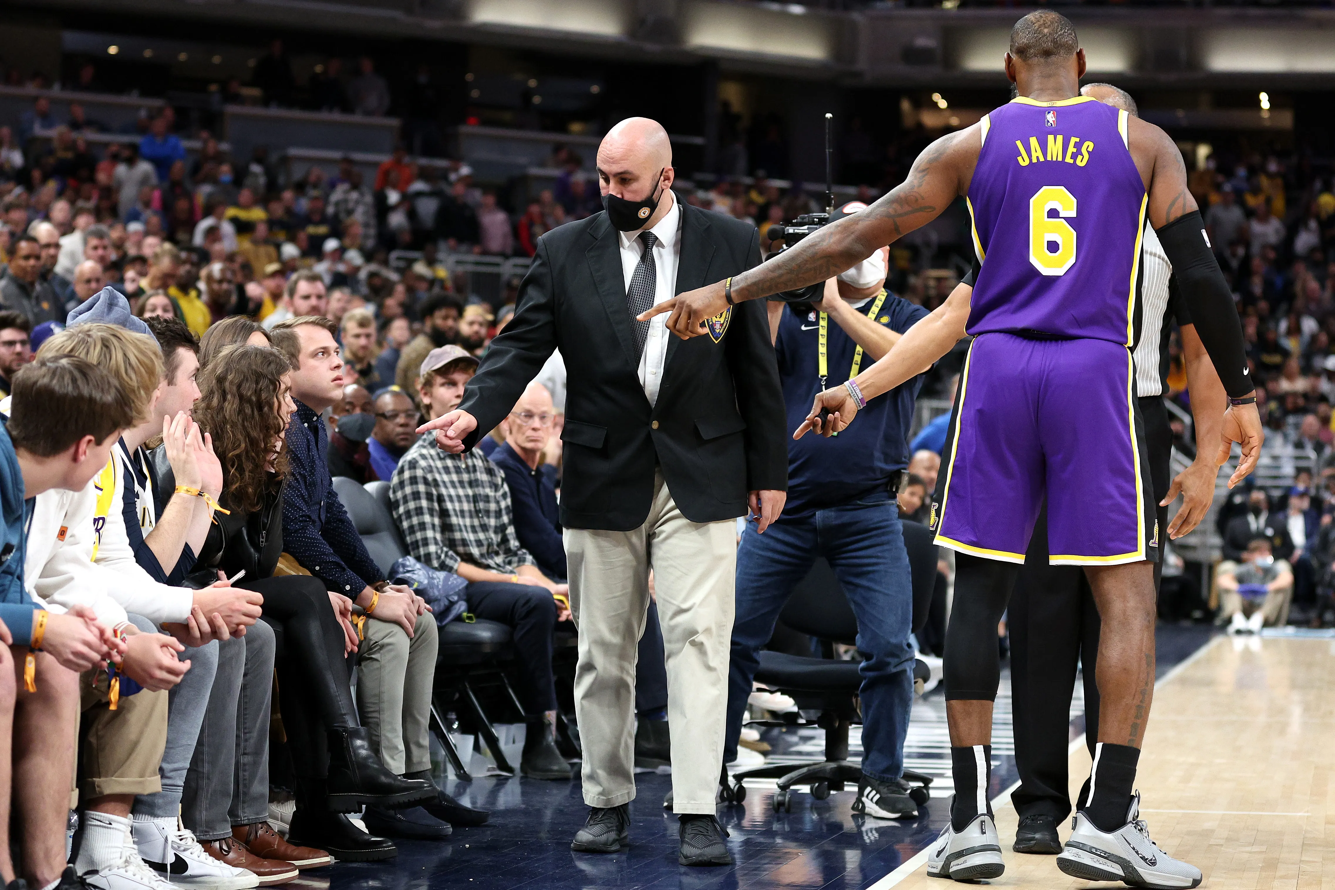 Why LeBron James had 'obscene' Pacers fans kicked out of game