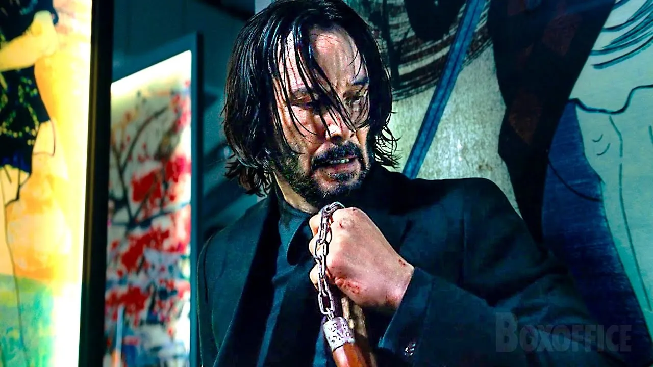 John Wick uses a Nunchaku like a BOSS | John Wick: Chapter 4 | CLIP -  YouTube