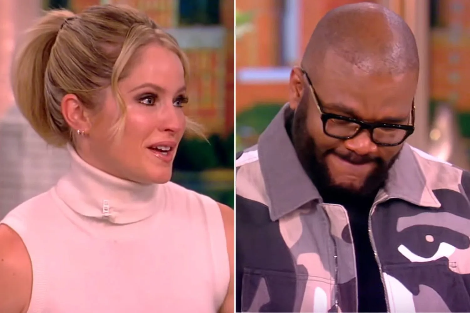 Tyler Perry cries on 'The View' over Sara Haines' tribute to his mother