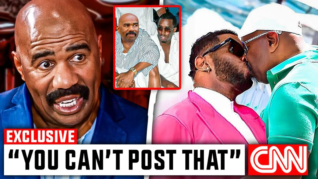 Steve Harvey PANICS After NEW Footage Of Him With Diddy Is Leaked