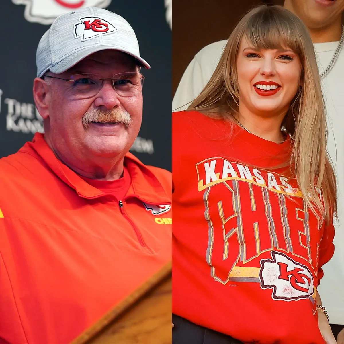 Travis Kelce Reacts to Coach Andy Reid's Approval of Taylor Swift