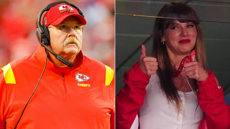 Andy Reid's Taylor Swift relationship, explained: How Chiefs coach knew  Swift family before Travis Kelce | Sporting News United Kingdom