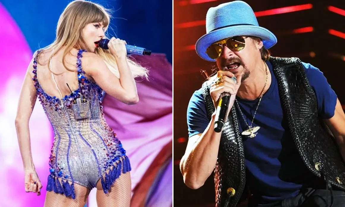 Instead of Focusing On Singing, She Shows Off Her Body". Kid Rock Want to  Ban Taylor Swift From The Grammys - Owara