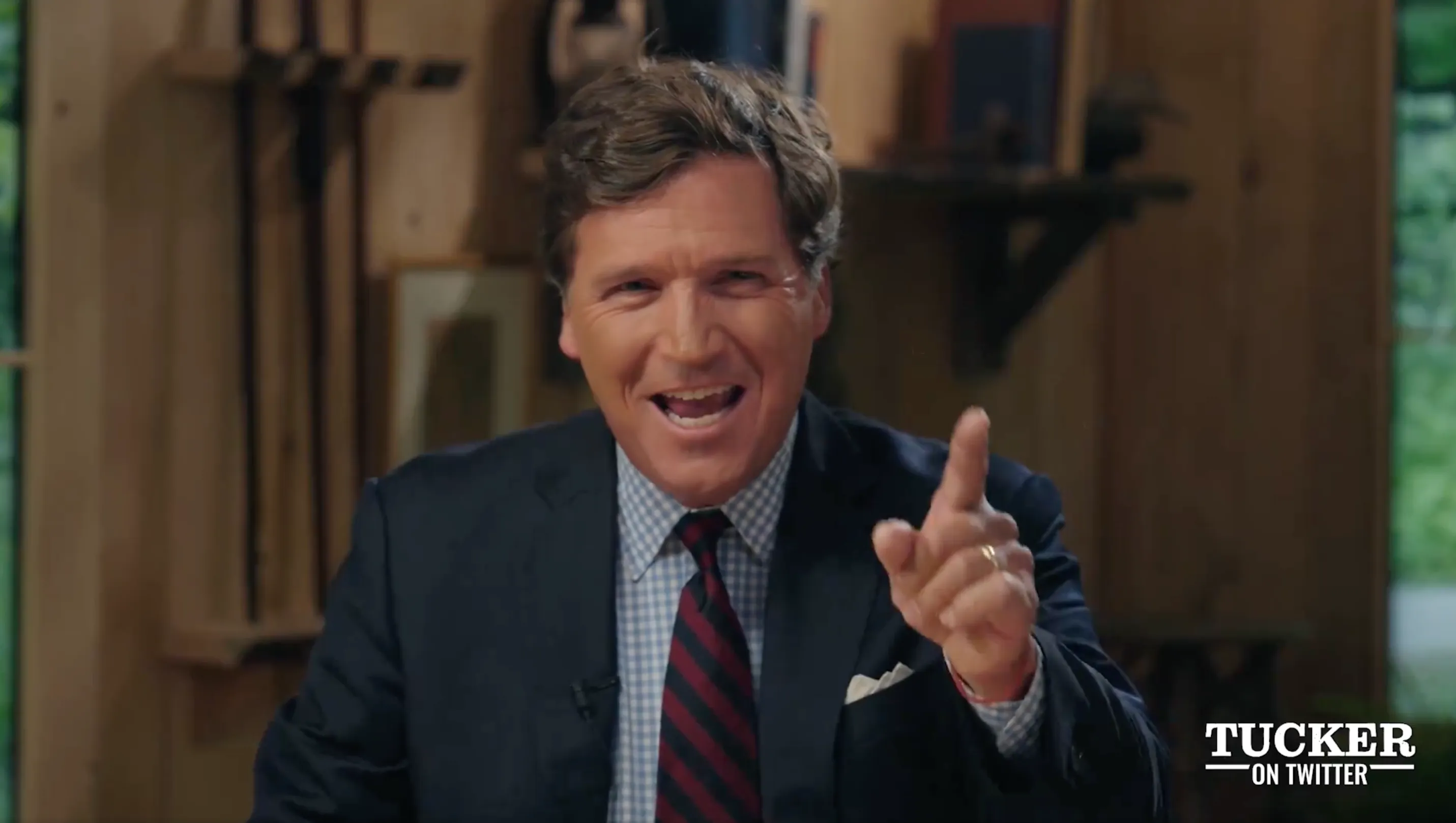 Tucker Carlson hosts his first Twitter show after being forced out at Fox  News