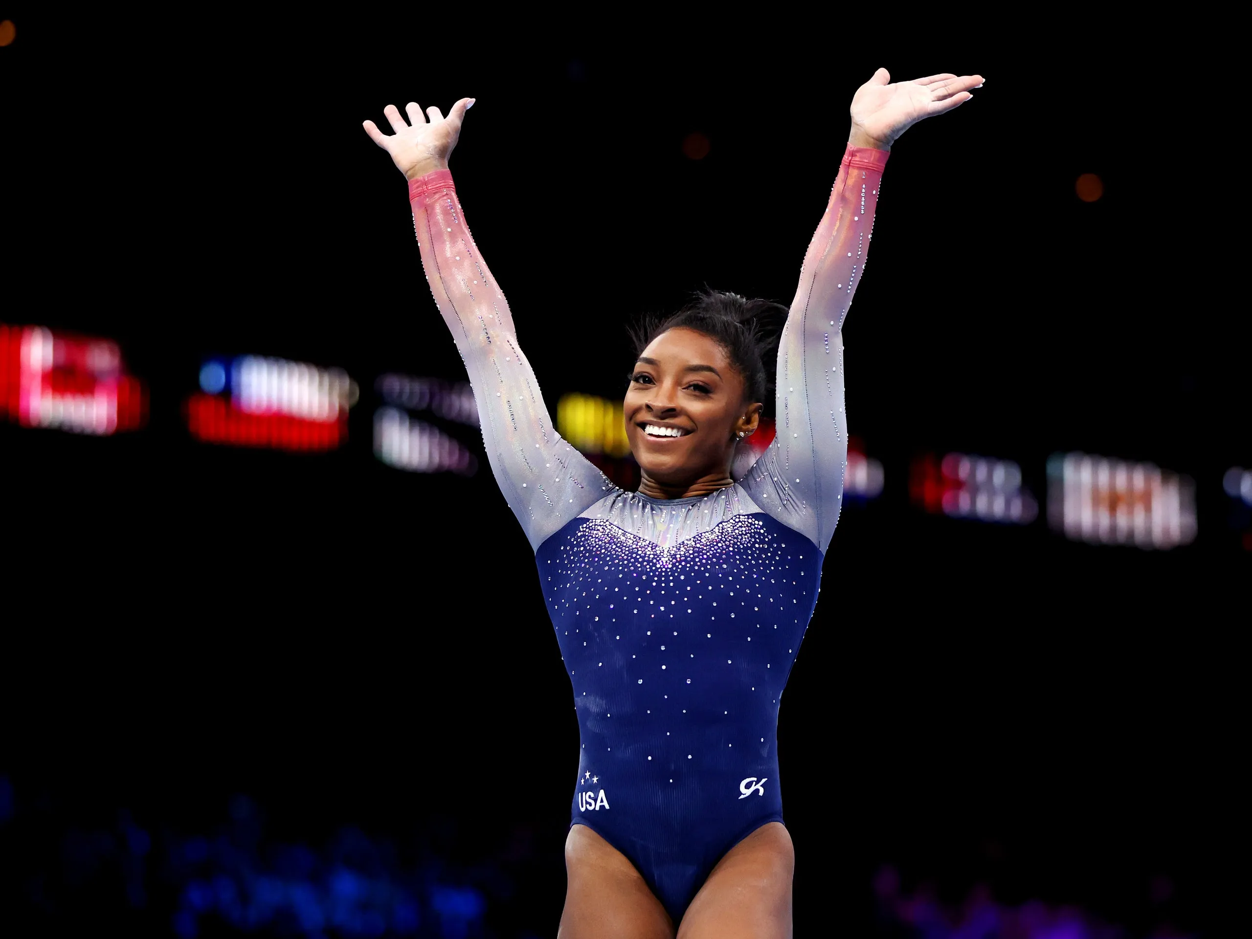 After a 2-Year Hiatus, Simone Biles Just Won Her 20th Gold Medal at the  World Championships | SELF