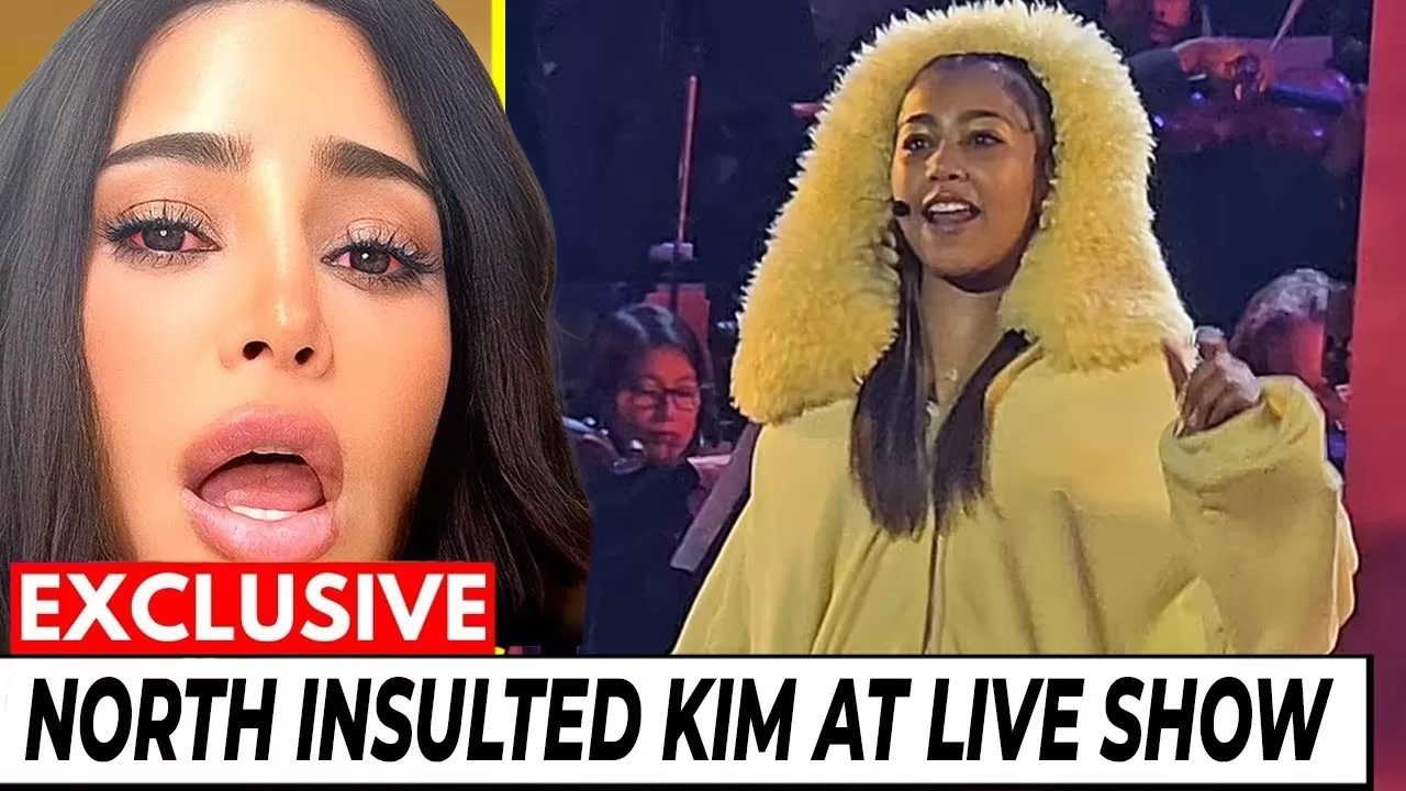 Kim K se volvió loca después de que North West la INSULTÓ en una presentación en vivo en el Hollywood Bowl - YouTube