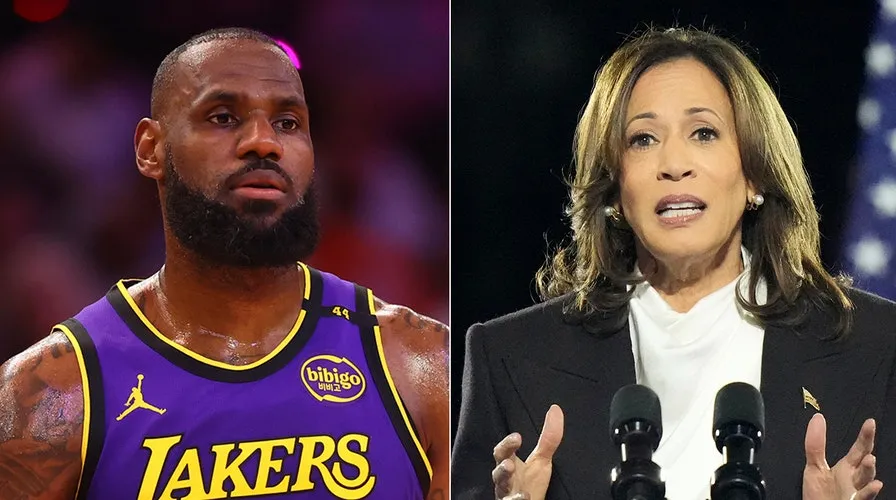 LeBron James endorses Kamala Harris: 'The choice is clear to me' | Fox News