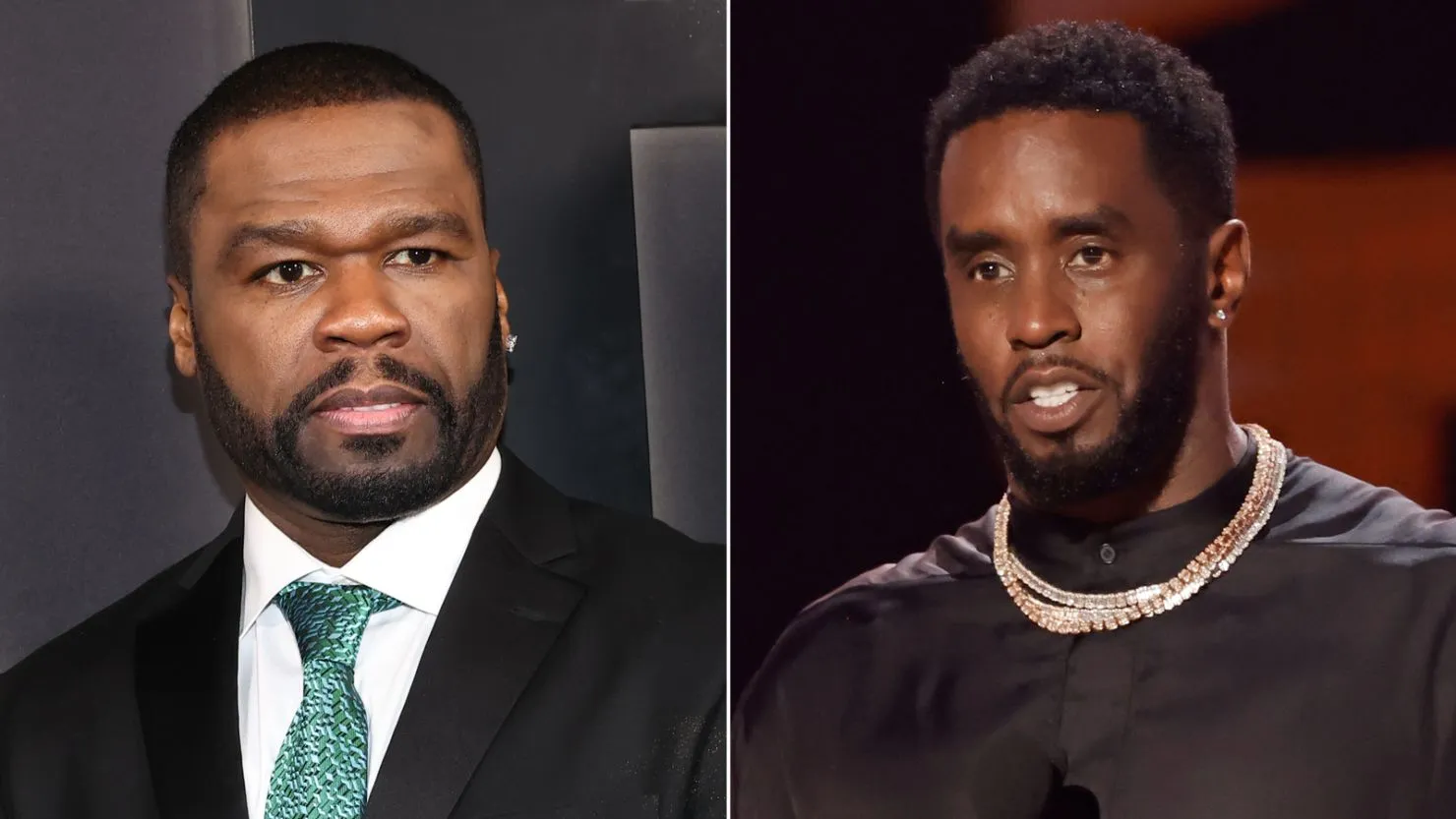 50 Cent and Sean "Diddy" Combs.