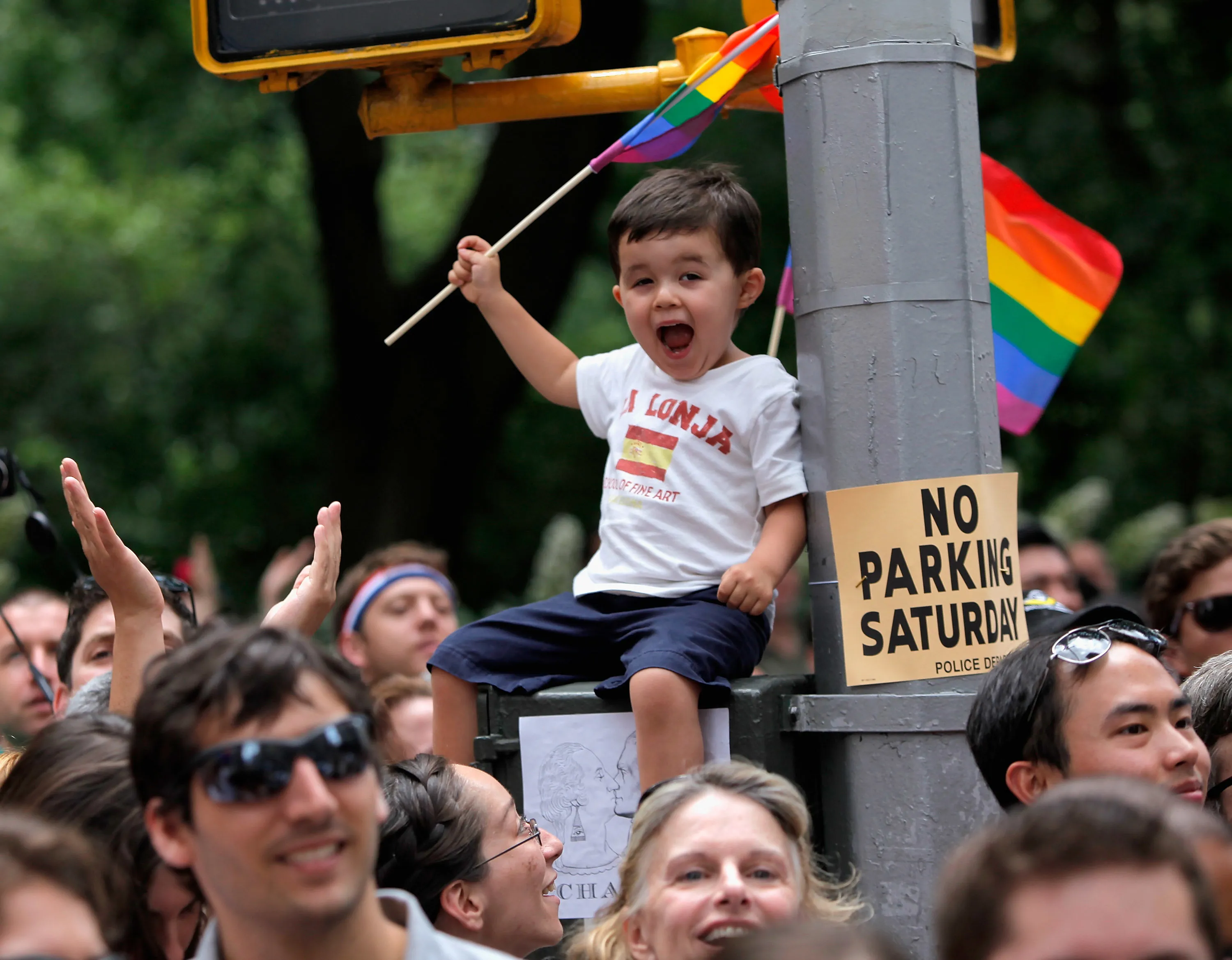 28 Photos Of Kids At Pride Parades Who Know That Love Is Love | HuffPost  Life