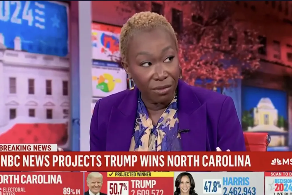 Joy Reid: 'White Women Voters Did Not' Show Up for Kamala Harris