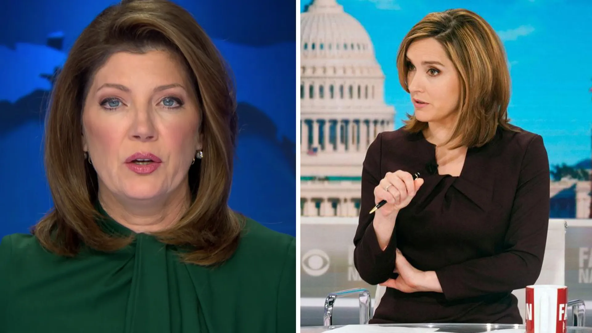 CBS Removes Debate Moderators Norah O'Donnell and Margaret Brennan:  "They're a Disgrace to Our Network"