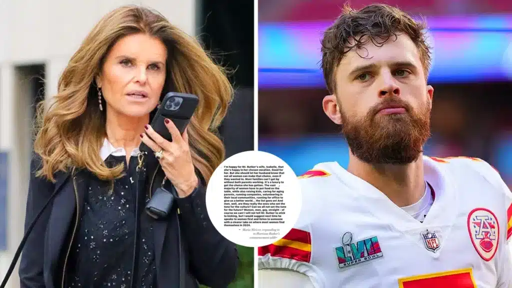 Maria Shriver Loses Million-dollar Brand Deals After Criticizing Harrison  Butker's Speech.