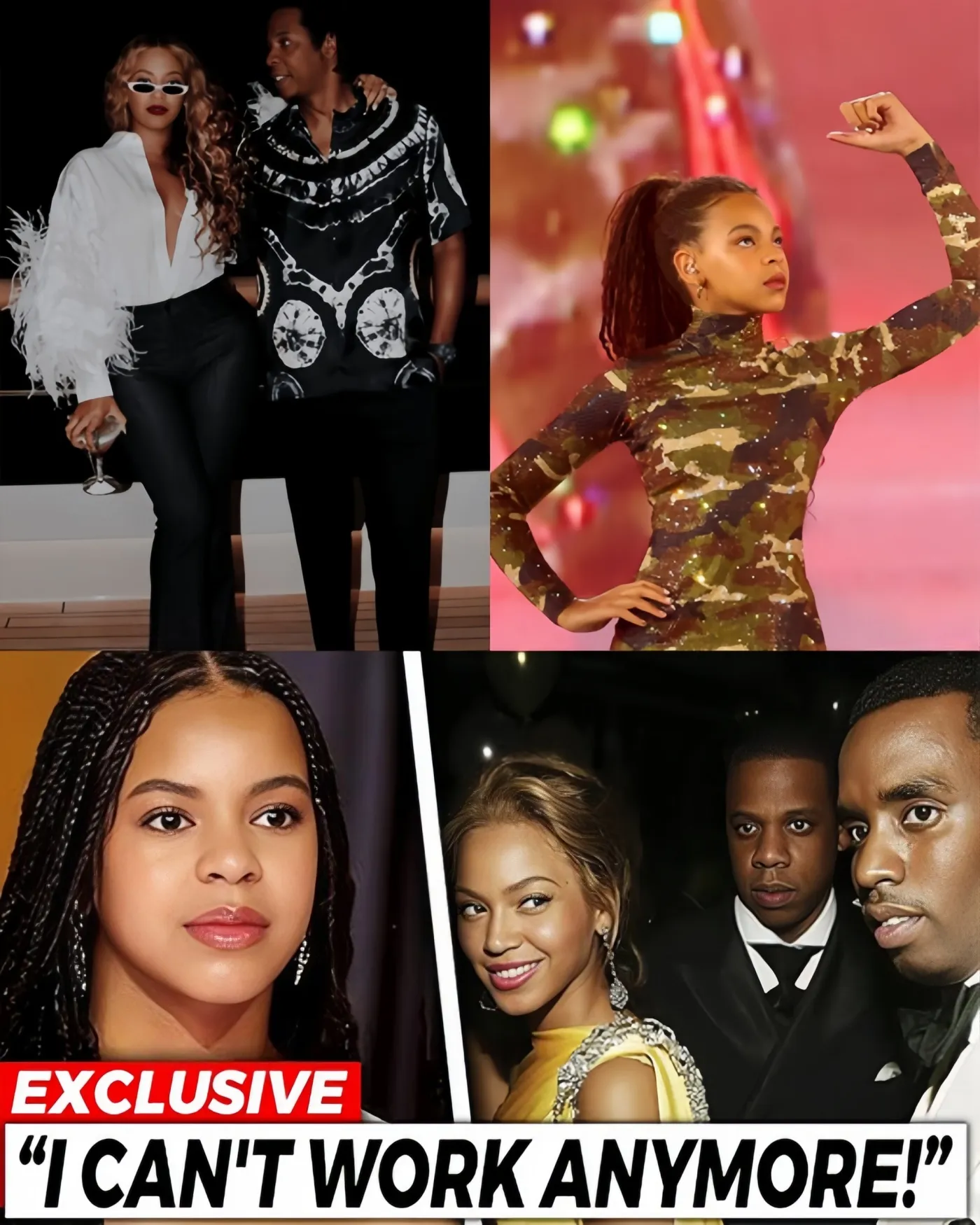 Cover Image for Hollywood Denied To Work With Blue Ivy After Jay Z And Beyonce Dirty Crimes Exposed