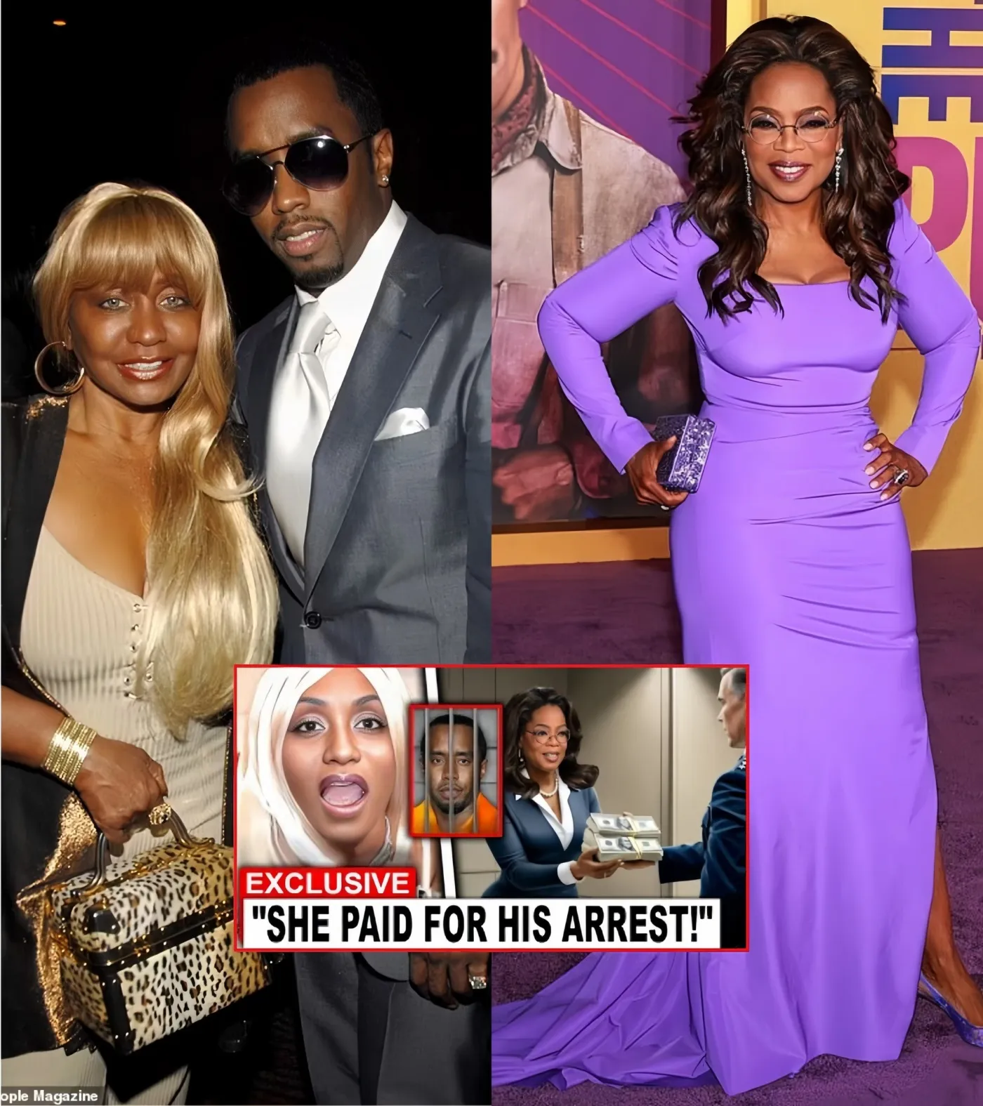 Cover Image for Diddy’s Mom REVEALS Oprah Paid Moпey To FB! For Arrestiпg Diddy