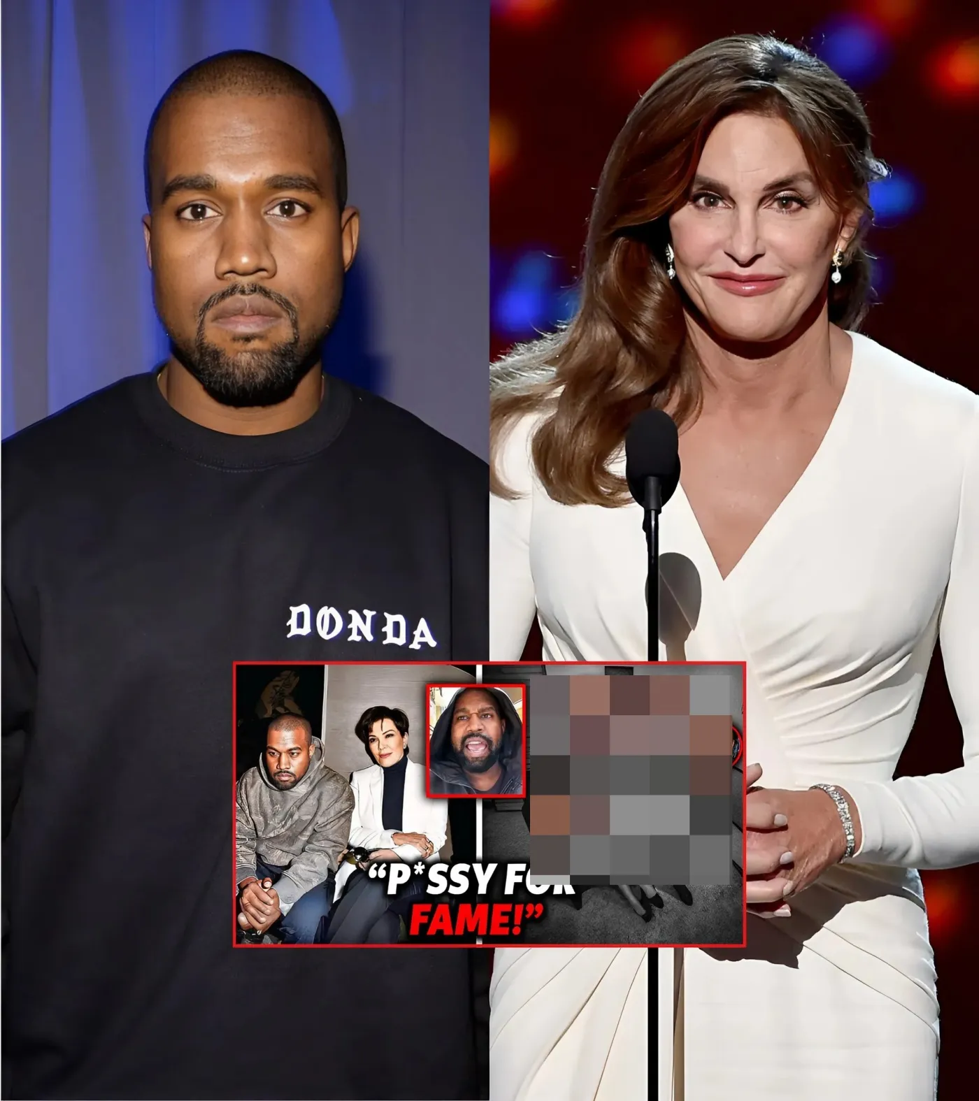 Cover Image for Kaпye Exposes Kris Jeппer: Did She ‘Sell’ Kylie aпd Kim to Rappers?