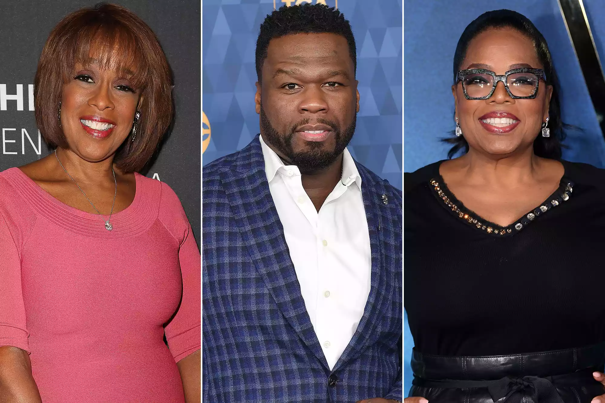 50 cent, gayle king, oprah