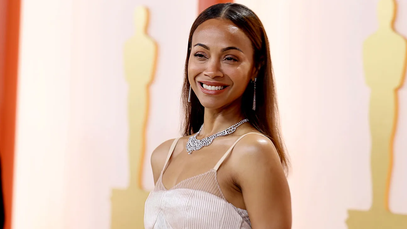 Zoe Saldana Oscars 2023 Dress Sustainable Fashion