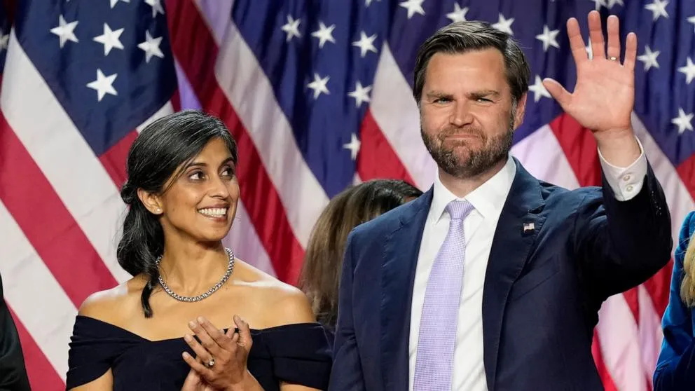 JD Vance's wife, Usha Vance, set to become history-making second lady - ABC  News