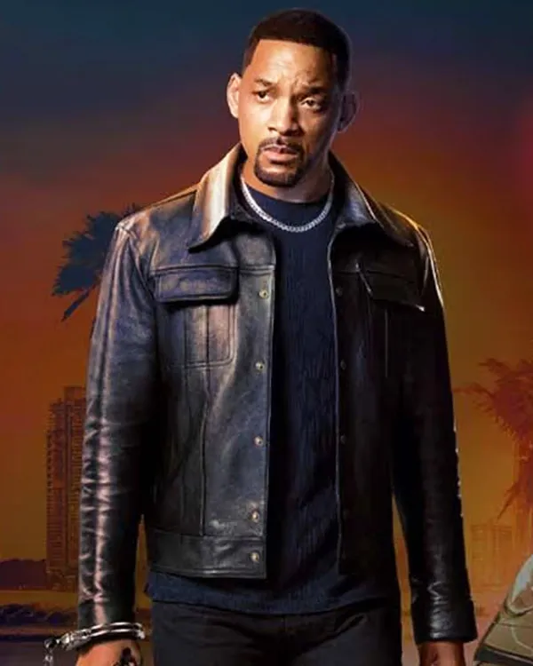 Bad Boys Ride or Die Will Smith Leather Jacket - The Famous Jackets