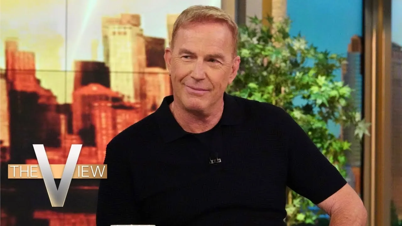 Kevin Costner teases Whoopi Goldberg during 'The View' interview