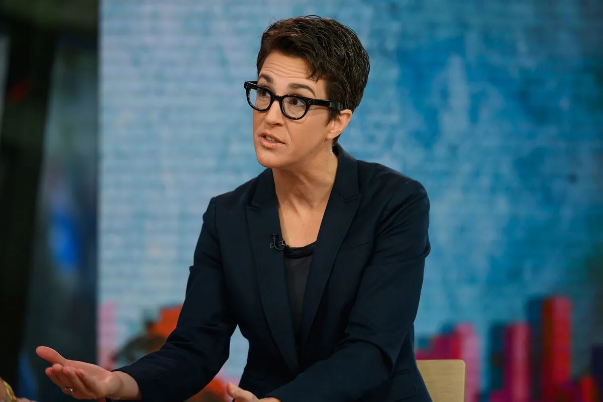 Rachel Maddow's MSNBC show is going weekly starting in May – KION546