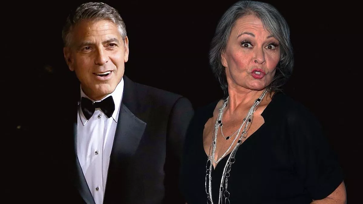 Roseanne Barr still insists George Clooney took a picture of his penis  after drink-fuelled night - Mirror Online