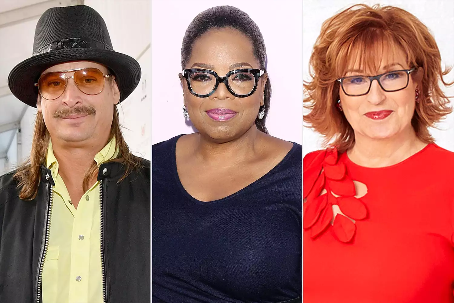 Kid Rock, Oprah, Joy Behar