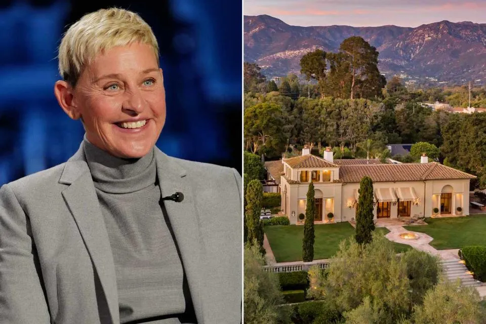 Ellen DeGeneres Sells Sprawling Montecito Mansion for $32 Million After Restoring It — See Inside!