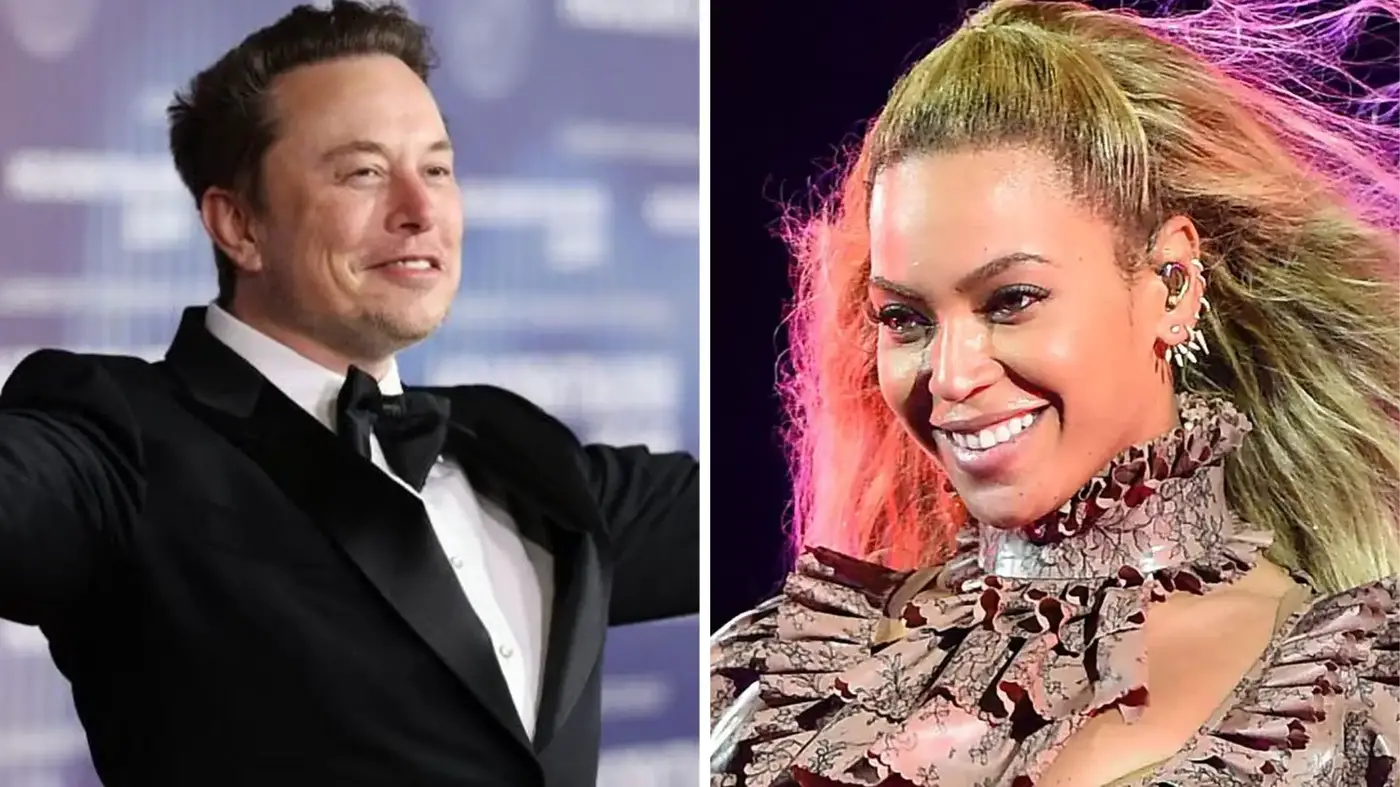 Elon Musk Beyonce Public