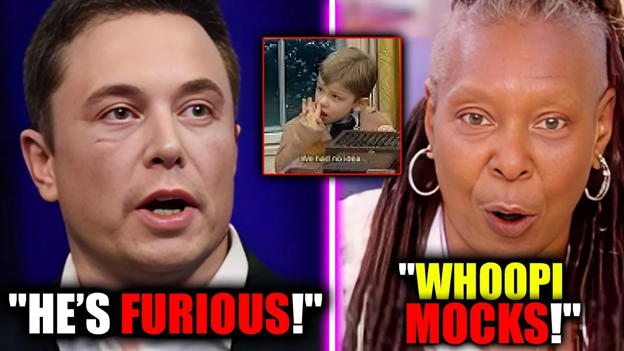 Whoopi Goldberg INSULTS Elon Musk’s Son on Live TV—Sparks Outrage!