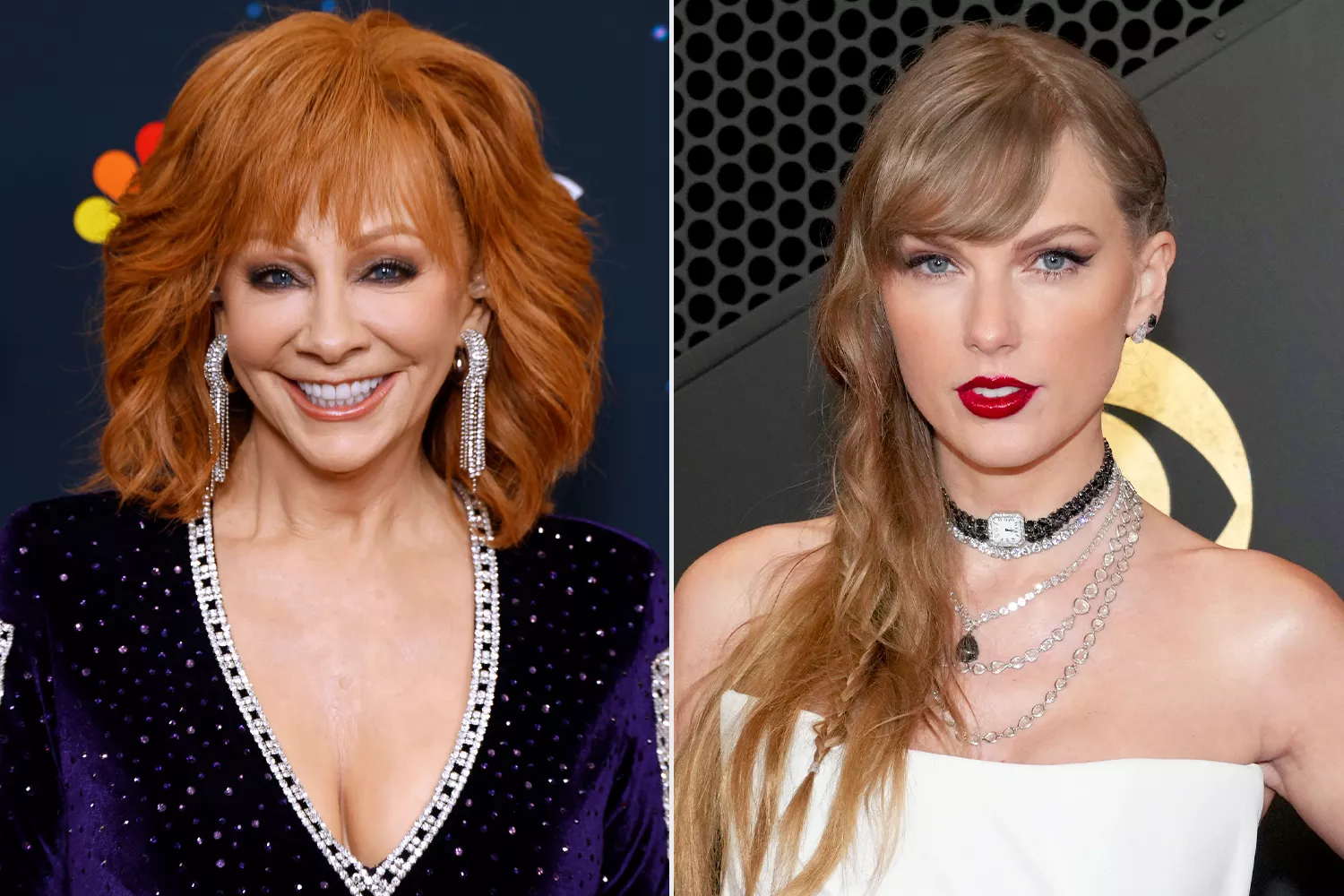 Reba McEntire and Taylor Swift