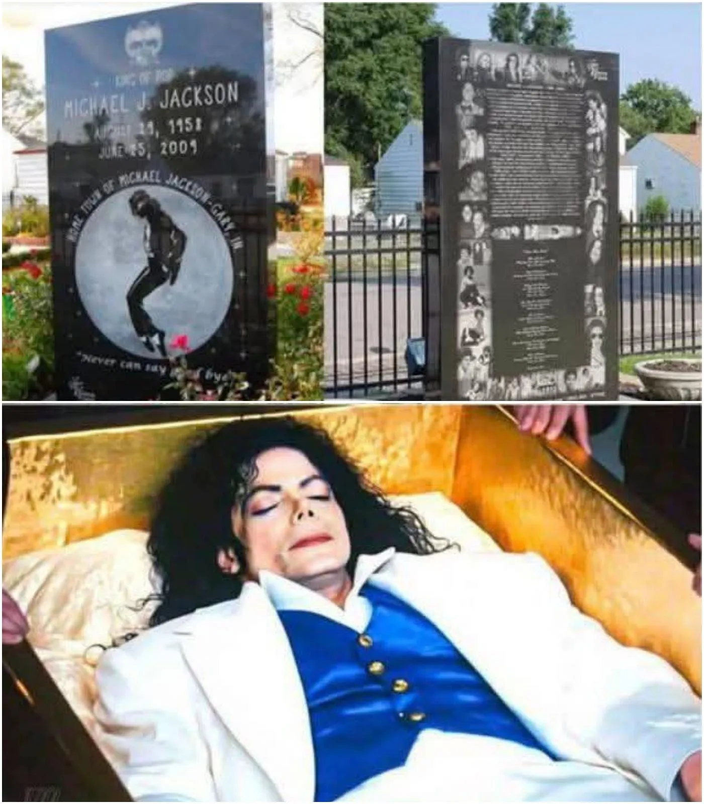 Cover Image for Michael Jackson’s grave was opened after 15 years and the find shocked the world …