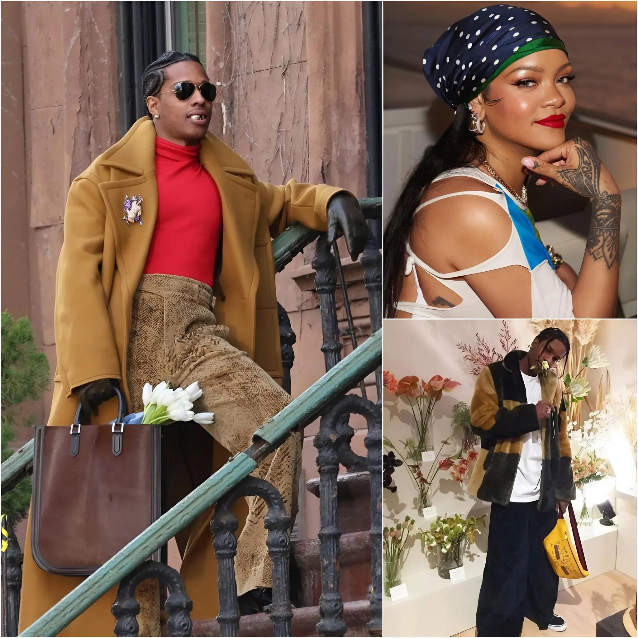 Cover Image for O mais rápido possível Rocky deu a Rihanna 300 rosas como uma surpresa, sua reação “estranha” o fez imediatamente chorar por causa de seu gesto.
