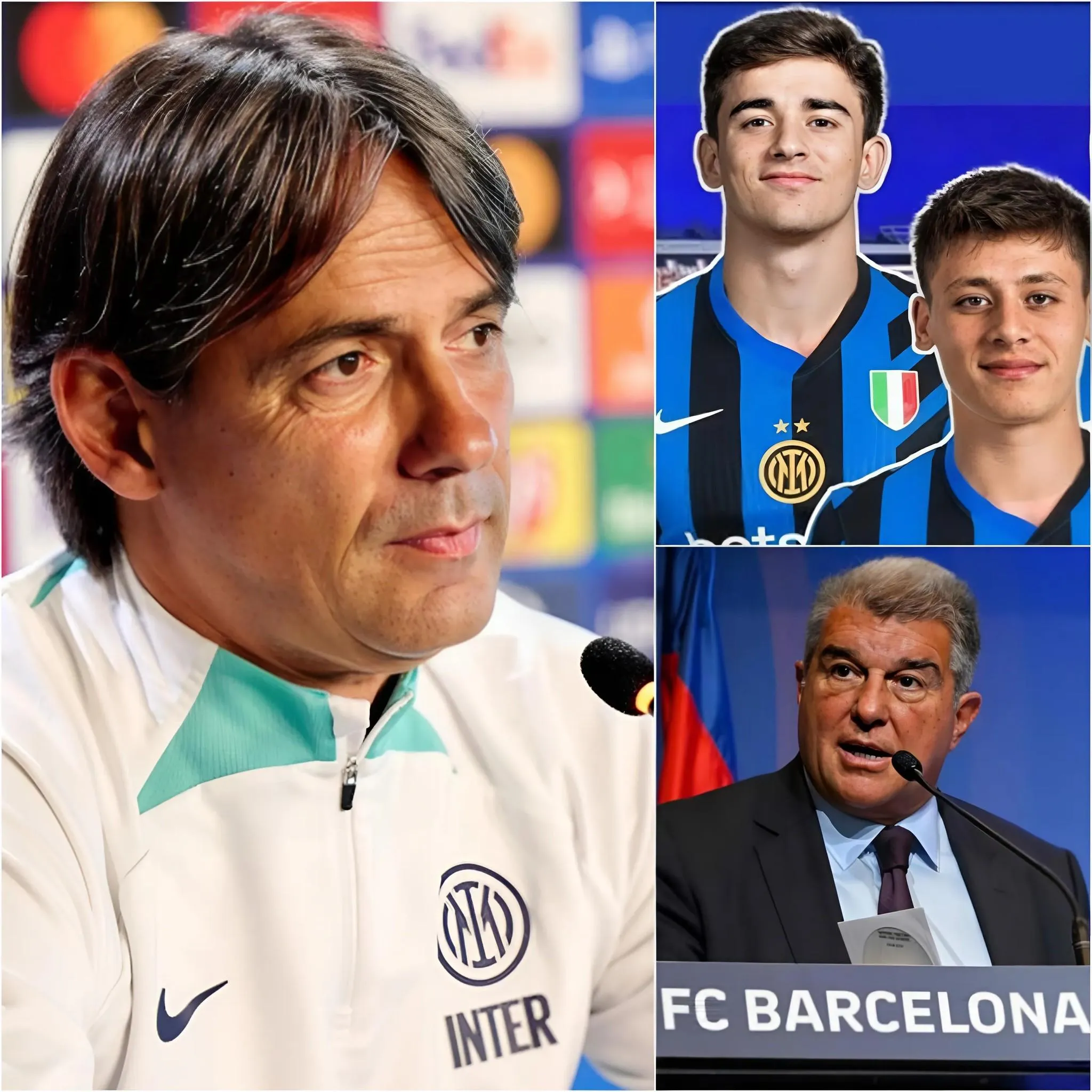 Cover Image for After the defeat against the PSG, Inter Milan is determined to reform its template and has sent an offer of 45 million by Gavi to Barça. President Laporta has responded immediately !! 👇👇