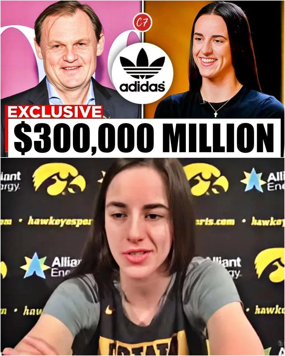 Cover Image for SHOCKING MOVE: Caitlin Clark STUNS Nike After Adidas Makes Game-Changing Offer! They underestimated her again — and this time, the price might be too high. They still think Caitlin is just a “viral moment”? They just missed the biggest opportunity of the decade. Caitlin Clark’s decision… might be the biggest shock in modern sports history. Everything has changed.
