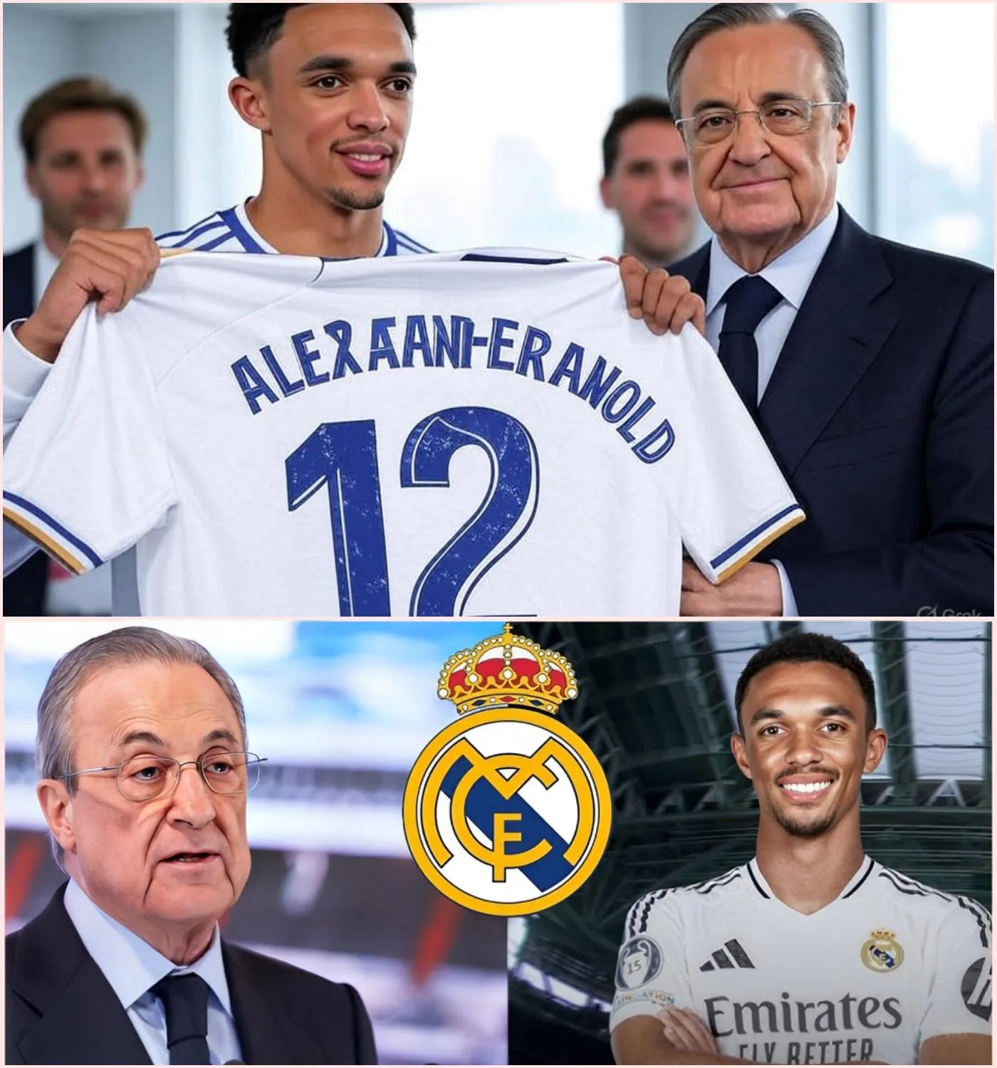 Cover Image for PAS LE NUMÉRO 66 : LE REAL MADRID ATTRIBUE LE 12 À TRENT, LES FANS SURPRIS… PUIS CONVAINCUS !