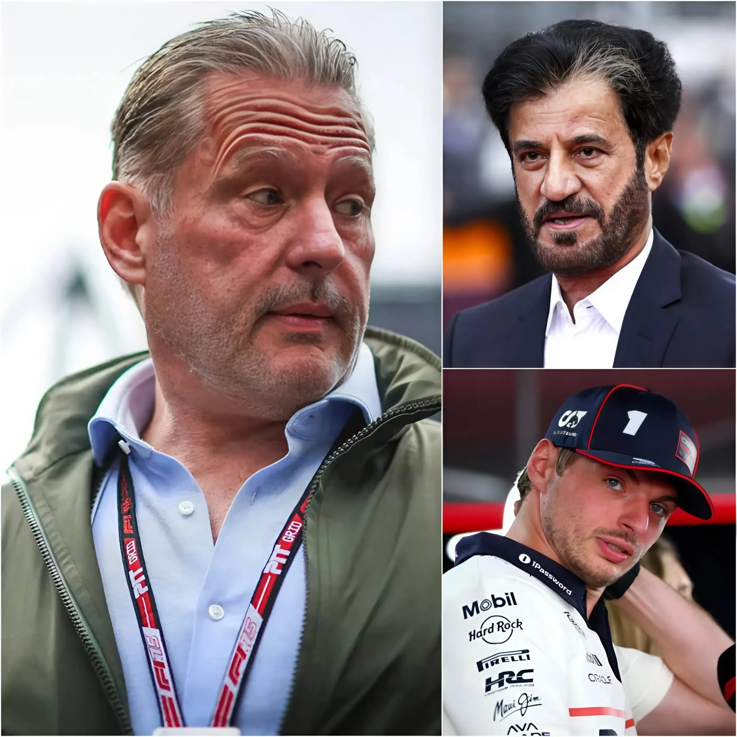 Cover Image for 🔴Official: Fia fored Jos Verstappen from Formula 1 for recent insulting statements against the FIA. Max Verstappen immediately takes the floor to defend his father.