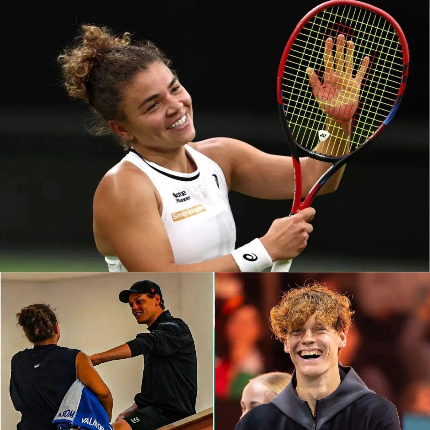 Cover Image for ❤️ Dopo che Sinner ha vinto la semifinale degli US Open, Jasmine Paolini ha sconvolto i media italiani e il mondo del tennis con un messaggio di 11 parole carico di emozioni rivolto a Jannik Sinner, e la reazione in lacrime di Sinner ha sorpreso i fan: “Nessuno mi ha mai trattato così.” 